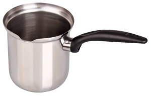 Fackelmann Cafea si Milchtopf 800ml NegruArgintiu Otel Inoxidabil