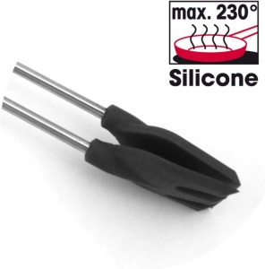 Fackelmann Cleste Bucatarie 35cm Inox si Silicon Rezistent la Temperaturi Inalte - Img 2