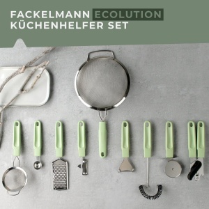 Fackelmann Ecolution Kugelausstecher - Formator pentru fructe si unt 18x3 cm Mint - Img 8