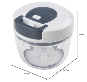 Fackelmann Multi-Hacker 27907 Tocator Manual Cu Capac AlbAlbastru-Gri - Img 10