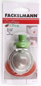 Fackelmann Teeball din otel inoxidabil cu atasament decorativ 75 x 4 x 5 cm - Img 5