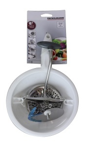 Fackelmann Tocator Legume cu 2 Discuri Metal Multicolor - Img 2