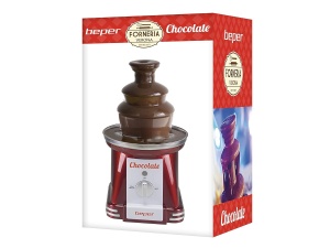Fantana de ciocolata BEPER P101CUD200, 3 etaje, 750 ml, din otel inoxidabil - Img 6