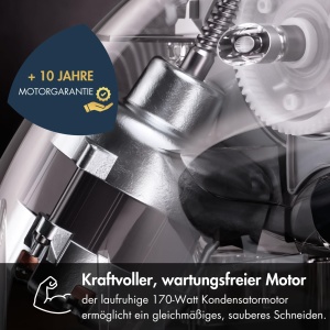 Feliator Graef Master M20EU Motor Silentios Constructie din Otel Argintiu - Img 7