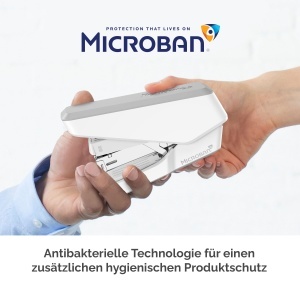 Fellowes Tacker LX860 Alb Capacitate 40 Coli Protectie Antibacteriana - Img 2