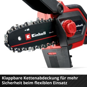 Ferastraie electrica cu acumulator Einhell GE-PS 1815 Li BL-Solo, motor burstenlos, lungime 12,5 cm - Img 9