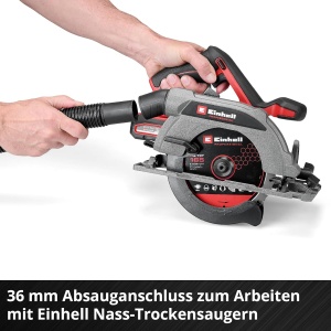 Ferastrau circular cu acumulator Einhell TP-CS 18165 Li BL, 18 V, motor fara perii, lama 165 mm - Img 6