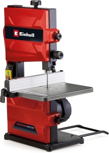 Ferastrau cu banda Einhell TC-SB 2001 schimbare fara unelte a panzei de ferastrau ghidaj longitudinal reglare a inaltimii ghidaj cu rulmenti cu bile m