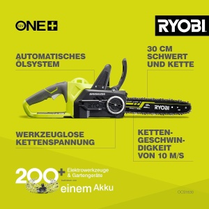 Ferastrau electric Ryobi OCS1830, 18V, motor fara perii, lungime lama 30 cm - Img 3