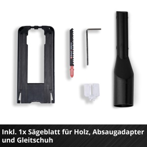 Ferastrau pendular cu acumulator Einhell TC-JS 18 Li Power X-Change Li-Ion 18V inaltime de ridicare de 20 mm taieturi inclinate max 45deg functie de c - Img 6