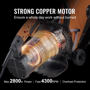 Feronerie Betonsca VEVOR DC355, 356 mm, 2800 W, adancime taiere 127 mm - Img 4