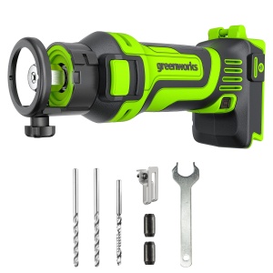 Feronerie electrica Greenworks PowerAll 24V, 27000 RPM, accesorii incluse
