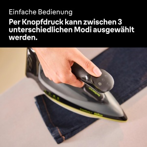 Fier de calcat Braun FreeStyle 7, putere mare, ergonomic, negruverde - Img 8