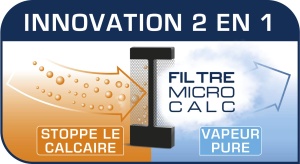 Fier de calcat Calor Ultimate Pure FV9839C0, 3000W, jet de abur 260 gmin, sistem anti-calcar - Img 3