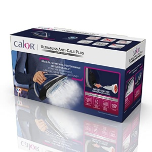 Fier de calcat cu abur Calor Ultragliss Anti-Calc Plus, 2800 W, colector de var detasabil, abur continuu 50 g/min, 260 g/min, oprire automata FV6846C0 - Img 7