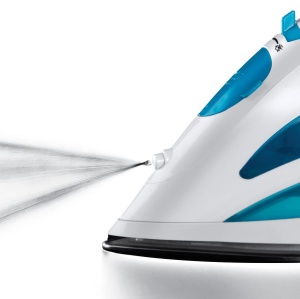 Fier de calcat cu abur Russell Hobbs [2600W, 210g Extra Steam Boost] (rezervor de apa de 300 ml, talpa ceramica, functie de autocuratare si pulverizare a apei, anti-calcar, oprire la picurare, 70 g/min abur) 20562-56 - Img 6