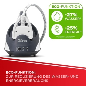 Fier de calcat cu aburi Polti Vaporella Simply VS10 12, 1.5L, 2200W, gri si alb - Img 3