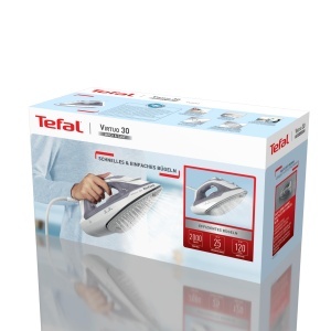 Fier de calcat Tefal Virtuo 30, 2000 W, abur continuu 27 gmin, abur de 120 gmin - Img 12