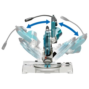 Fierastrau circular cu acumulator Makita DLS600Z, 18 V, motor fara perii, compact - Img 3
