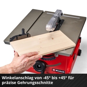Fierastrau circular de masa Einhell TC-TS 8 1200W 45mm cu aspirare si unghi reglabil - Img 6