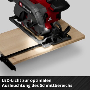Fierastrau circular Einhell TE-CS 18150-2 Li Solo 18V LED 49mm - Img 7