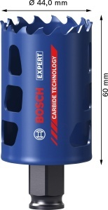 Fierastrau cu panza Bosch EXPERT Multi Material, 44 mm, pentru metal si zidarie - Img 3