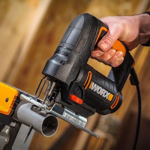 Fierastrau electric WORX WX463, 550W, cu LED si aspiratie de praf - Img 6