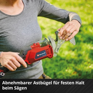 Fierastrau pentru ramuri Einhell GE-GS 18150 Li-Solo, 18V, 10 cm, 1 kg - Img 6