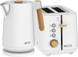 Fierbator apa ECG RK 1768 Strix Timber White, 1.7L, 1850-2200W - Img 5