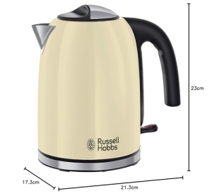 Fierbator apa Russell Hobbs 20415-70, 1.7l, 2400W, inox crem - Img 10