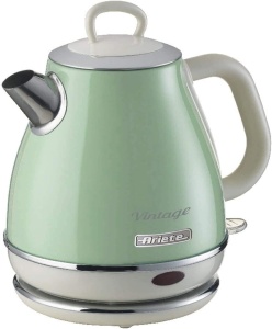 Fierbator Ariete Vintage 2868, 1 L, 1630W, Inox, Verde