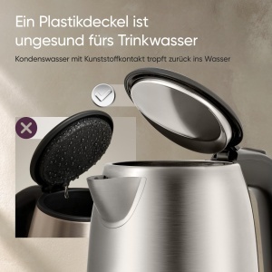 Fierbator COSORI 17L Strix Tehnologie Argintiu-Negru - Img 5