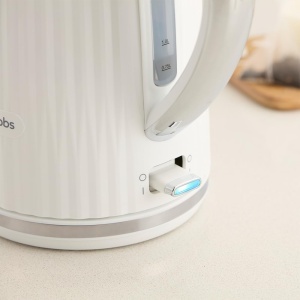 Fierbator de apa Russell Hobbs Eden, 1,7 L, 2400 W, Alb - Img 4