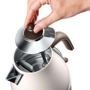 Fierbator DeLonghi Icona Vintage KBOV2001.BG, 1.7 l, Beige, Retro - Img 4