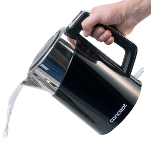Fierbator electric CONCEPT Hausgerate RK3171, 1.7 l, 2200 W, Negru - Img 6