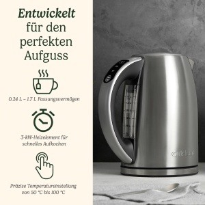 Fierbator electric Cuisinart CPK525E din inox cu multiple temperaturi - Img 2