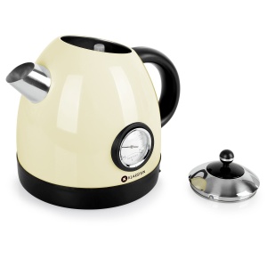 Fierbator electric Klarstein Aquavita 15L termometru analog crem 2200W - Img 4