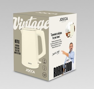 Fierbator electric retro Jocca, 1,7 l, 1500 W, inox 304 - Img 6