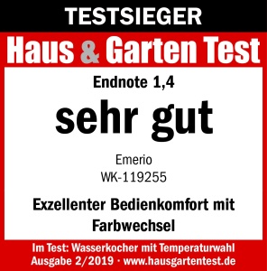 Fierbator Emerio WK-119255, 1.7 litri, 2200W, Borosilicat, BPA-free - Img 8