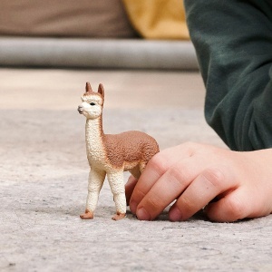 Figurina Alpaca Schleich Farm World 14928, 8 x 2 x 8 cm, pentru copii de la 3 ani - Img 2