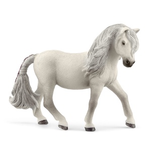 Figurina cal Islandez Schleich Horse Club 13942, 4 x 12 x 8 cm, detaliu fin