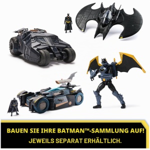 Figurina DC 12 Aerial Batman - Spin Master, Detalii Realiste, Design Inovator - Img 6