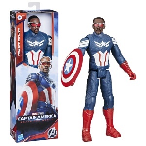 Figurina de Actiune Captain America, Marvel Studios, 30 cm, cu Scut - Img 3