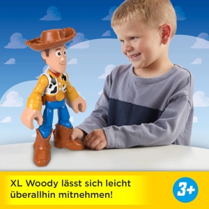Figurina de Actiune Fisher-Price Imaginext XL Woody, 24 cm, Mobilitate, Design Toy Story - Img 2
