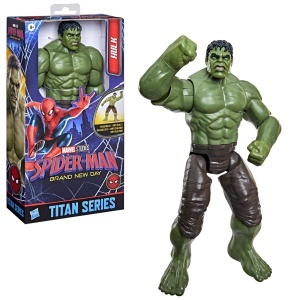 Figurina de Actiune Hulk Marvel Spider-Man, 29.7 cm, 11 Puncte de Miscare - Img 2