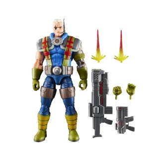 Figurina de Actiune Marvel Legends - Cable, 15 cm, cu 6 Accesorii