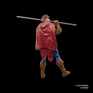 Figurina de actiune Marvel Legends Gambit, 15 cm, premium, cu accesorii - Img 7