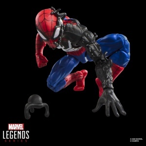 Figurina de actiune Spider-Man (Costum Alien) Marvel Legends, 15 cm, cu accesorii - Img 3