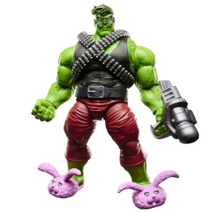 Figurina de colectie Hasbro Marvel Legends Profesor Hulk, 15 cm, 7 accesorii
