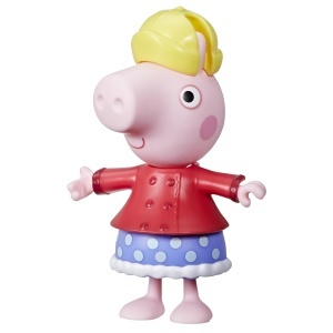 Figurina de joc Peppa Wutz cu 6 accesorii, 15 cm, pentru copii - Img 4